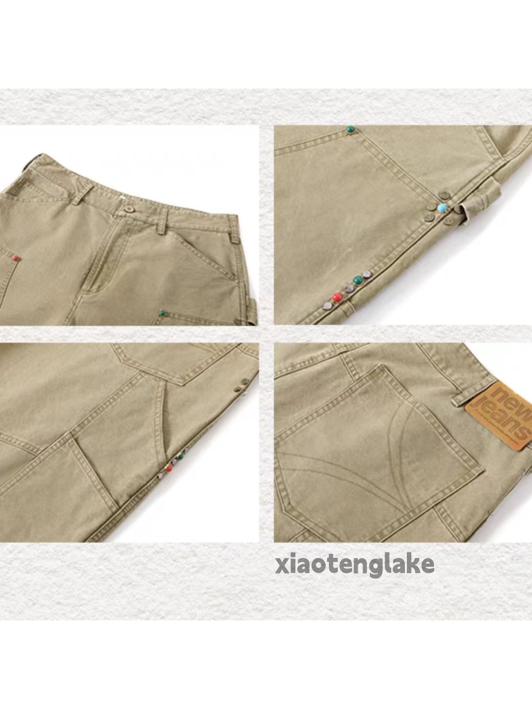 Designer × Japanese Brand × Vintage utility skate hiphop carpenter workwear cargo pants Size US 34 / EU 50 - 3 Thumbnail