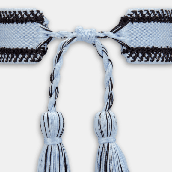 Dior o1w1db10126 B2634W Size :OS/Bracelet Set in Pale Blue/Black Size ONE SIZE - 4 Thumbnail