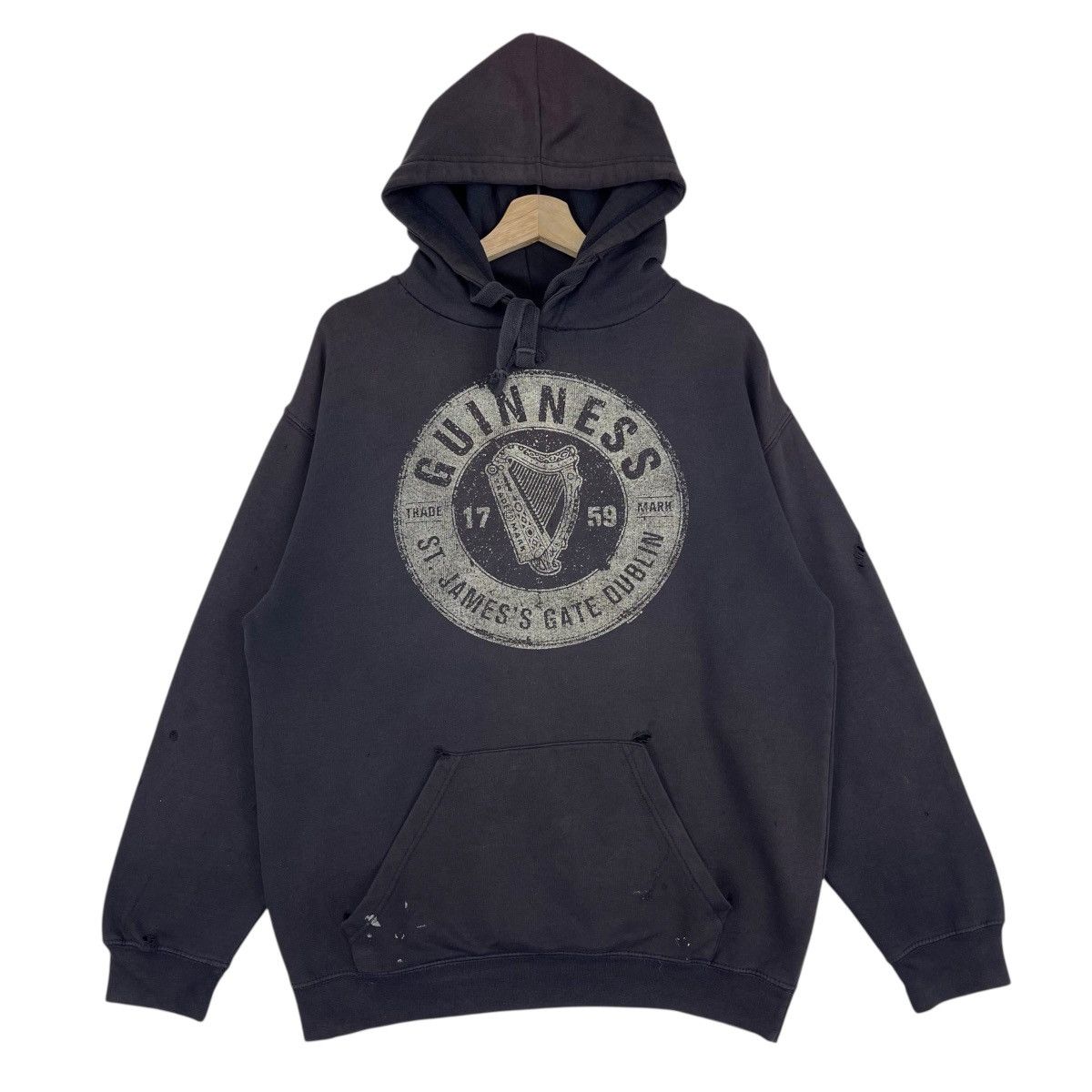 Budweiser × Heineken Guinness Distressed Sweatshirt Size US M / EU 48-50 / 2 - 1 Thumbnail