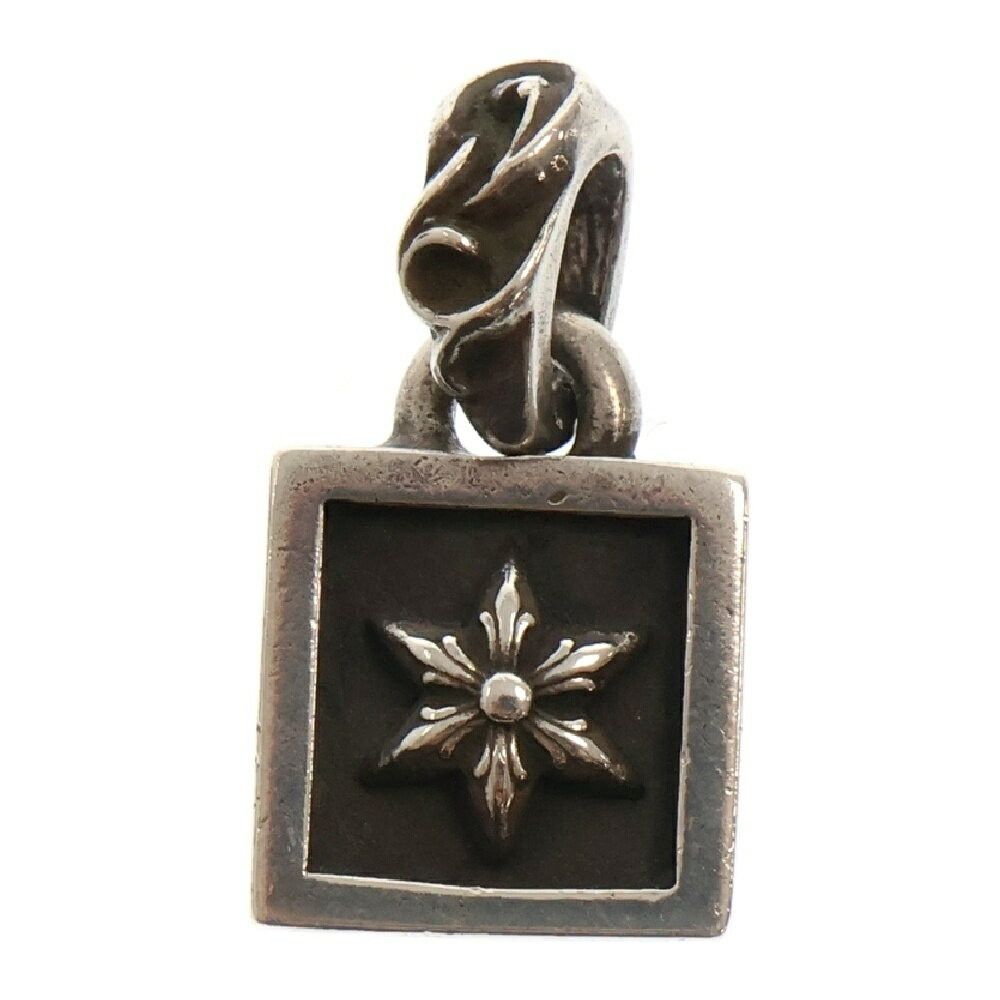 アクセサリー CHROME HEARTS CHARM FRAMED FLORAL Chrome Hearts Framed Floral Charm Pendant | Grailed