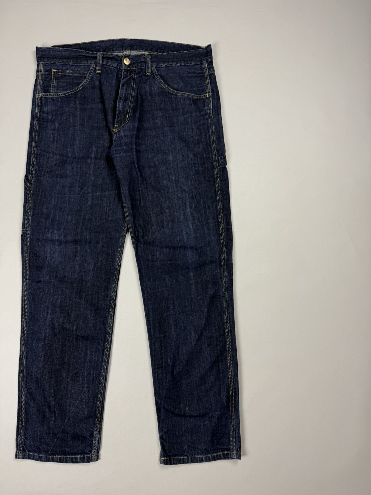 Carhartt Carhartt Men’s Fort Carpenter Workwear Denim Jeans Pants Size US 36 / EU 52 - 11 Thumbnail