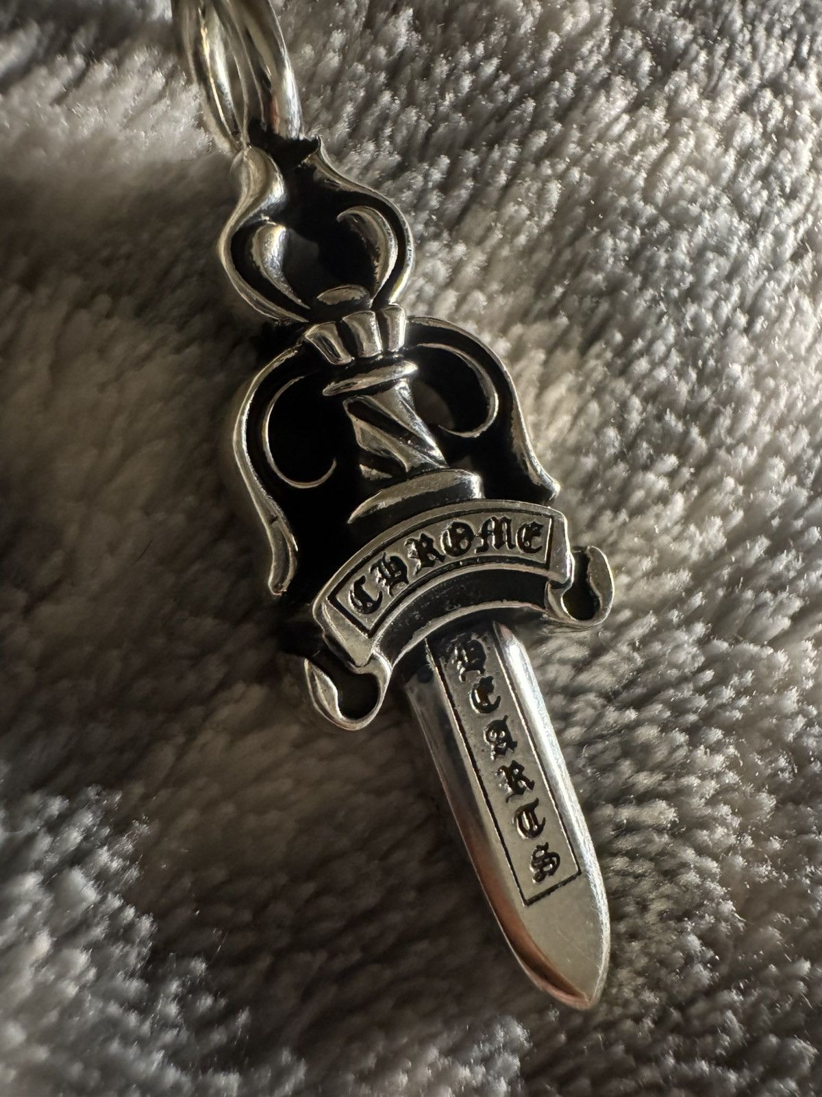 Chrome Hearts Chrome Heart Double Dagger Pendant Size ONE SIZE - 6 Thumbnail