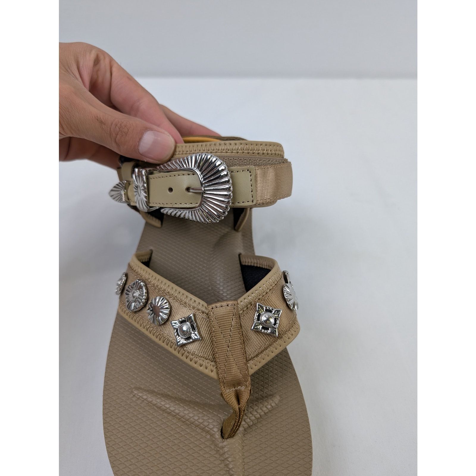 Moncler × Suicoke o1rshd1 Sandal in Beige Size US 8 / EU 41 - 16 Thumbnail