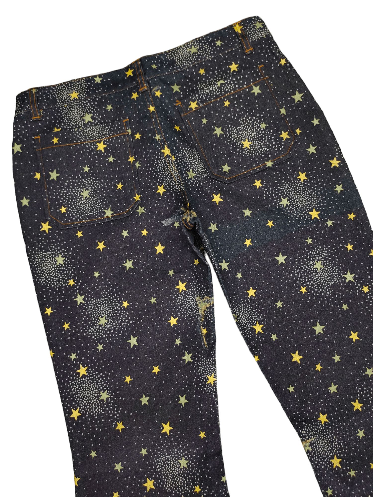 Hysteric Glamour Flare Jeans Stars Galaxy Denim Low Rise Bootcut Bellbottom Size US 30 / EU 46 - 15 Thumbnail
