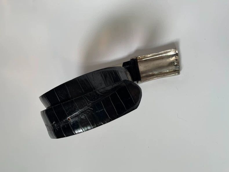 Kenzo KENZO Black genuine leather belt Size ONE SIZE - 7 Thumbnail