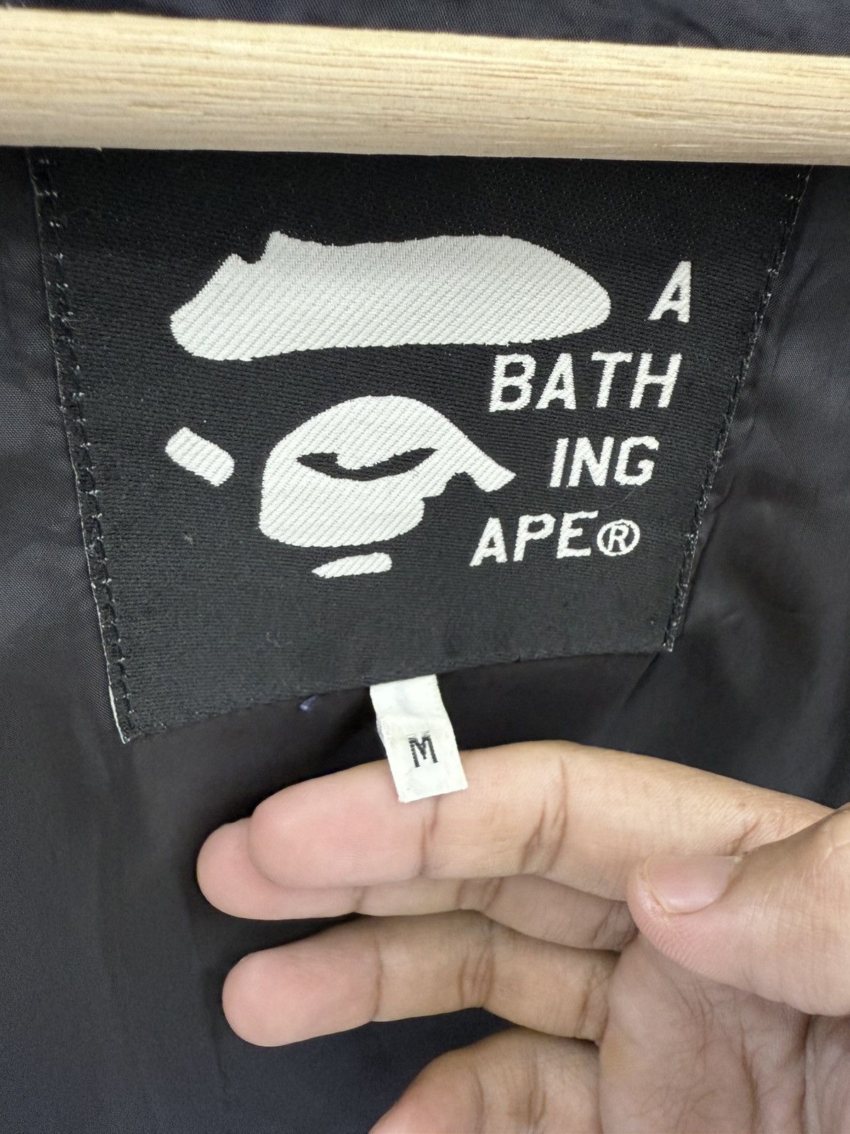 Bape 💥RARE💥90’s BAPE Quilted Repeating Ape Logo Stitched Jacket Size US M / EU 48-50 / 2 - 9 Thumbnail