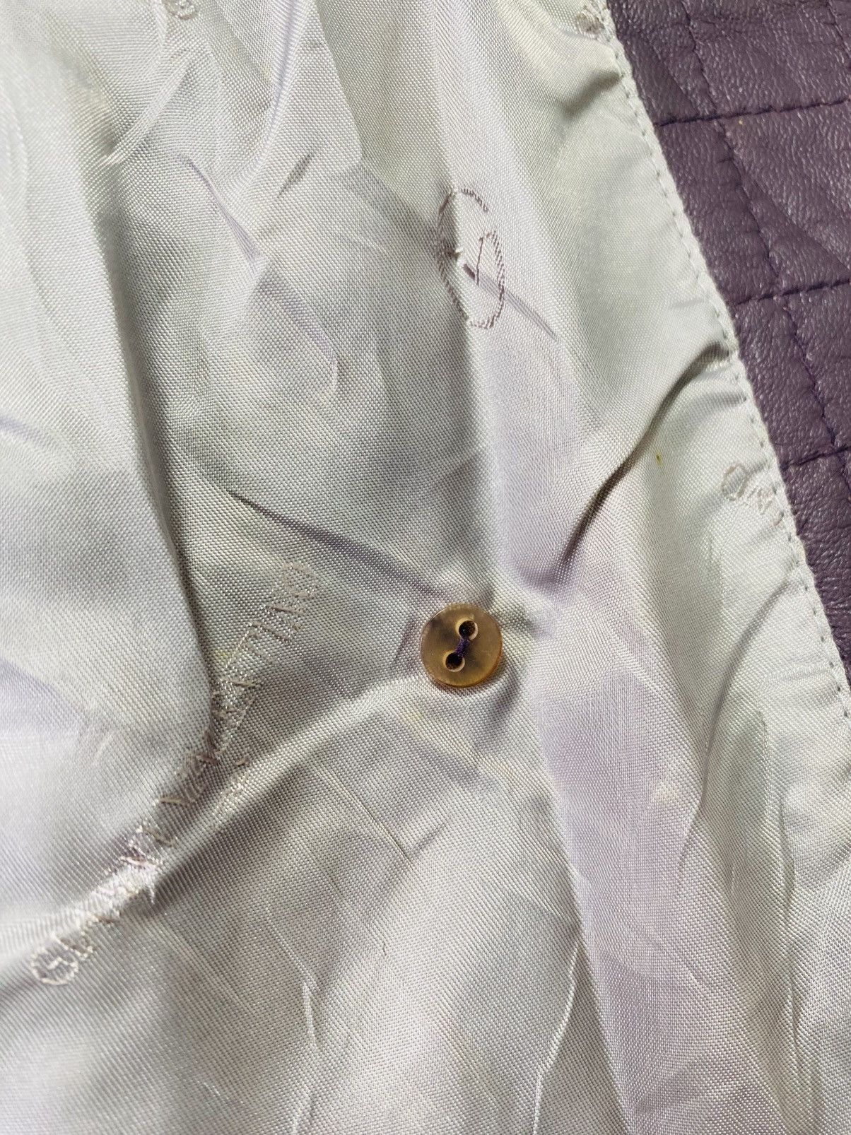 Gianni Valentino Rare Vintage Gianni Valentino Leather Jacket Size L / US 10 / IT 46 - 15 Thumbnail