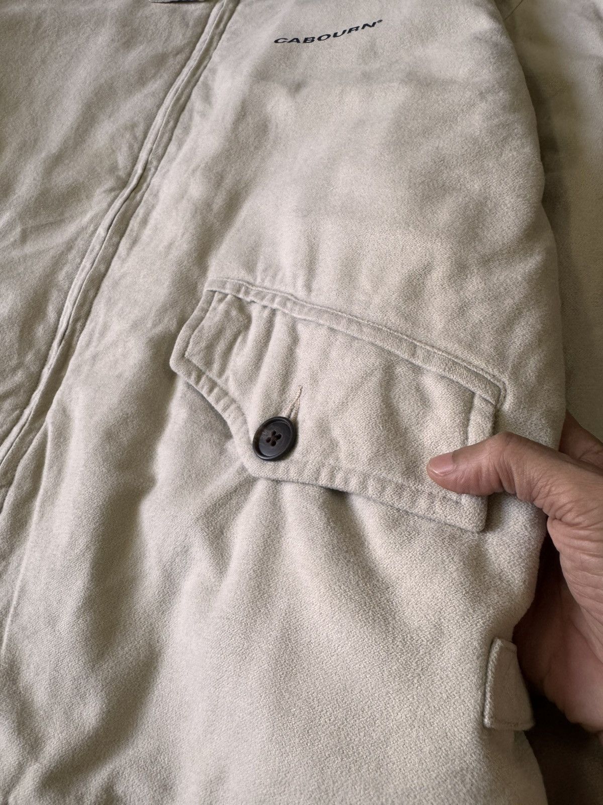 Nigel Cabourn Nigel Cabourn Riri Zip padded work jacket🇯🇵 Size US L / EU 52-54 / 3 - 7 Thumbnail