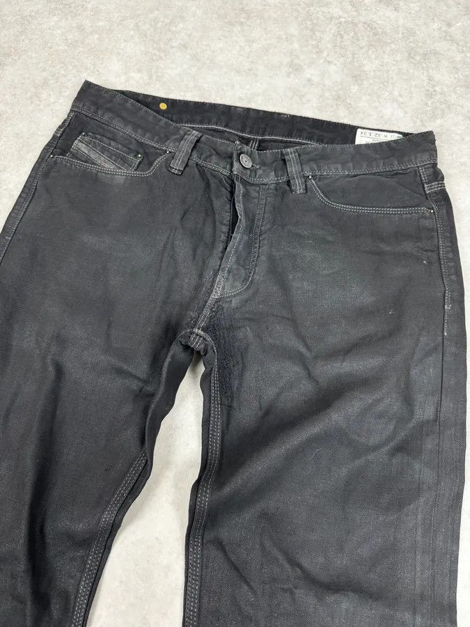 Diesel Diesel Black Obscure Slim Denim Jeans Size US 33 - 6 Thumbnail