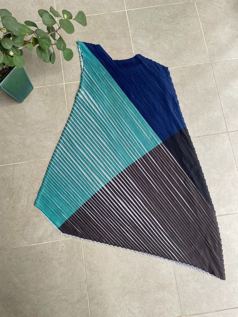 Issey Miyake Issey Miyake Color block dress Size XXL / US 16-18 / IT 52-54 - 6 Thumbnail