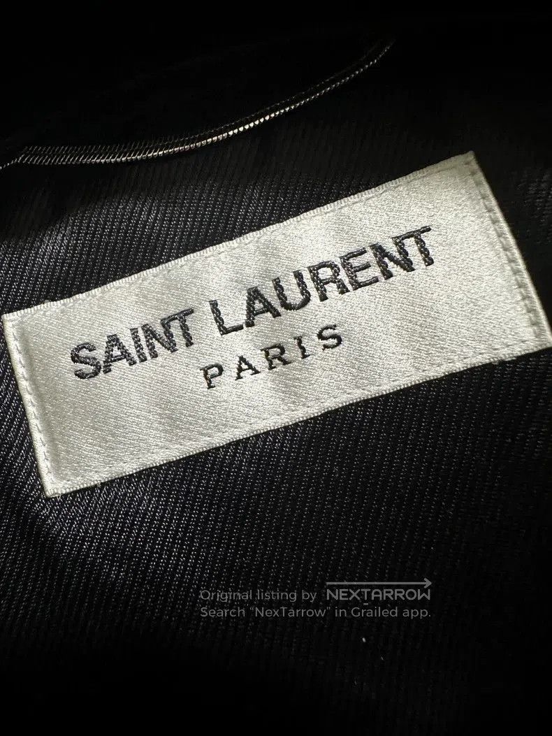 Saint Laurent Paris Saint Laurent SLP18FW LO1 Leather Jacket. Size US XL / EU 56 / 4 - 3 Thumbnail
