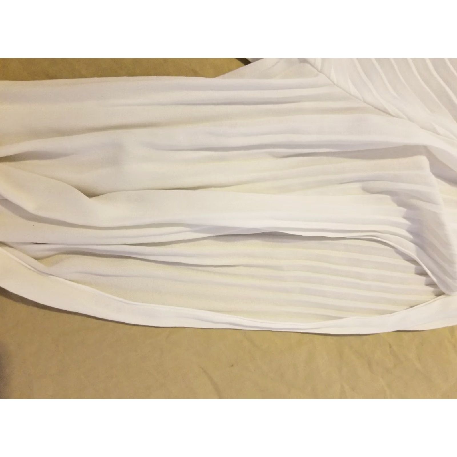 Vintage Chico's Shirt Blouse Womens 1 White Long Sleeve Size XS / US 0-2 / IT 36-38 - 3 Thumbnail