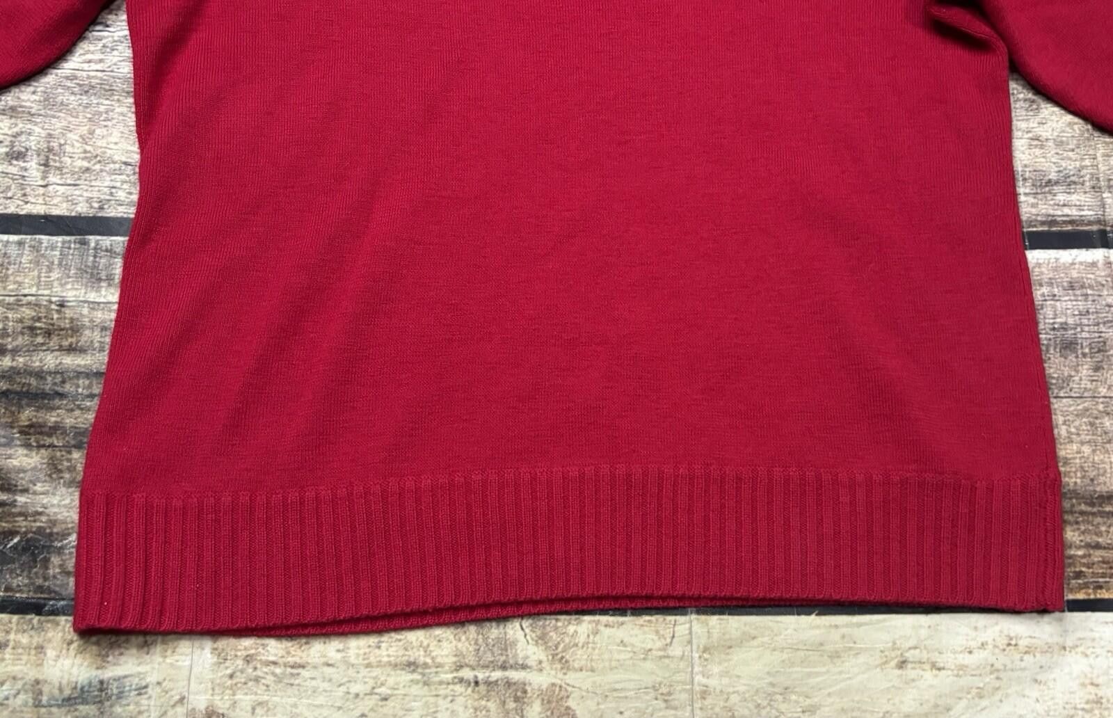 Other Marisa Christina Sweater Womens 2XL Merino Wool Cowl Neck Size XXL / US 16-18 / IT 52-54 - 7 Thumbnail