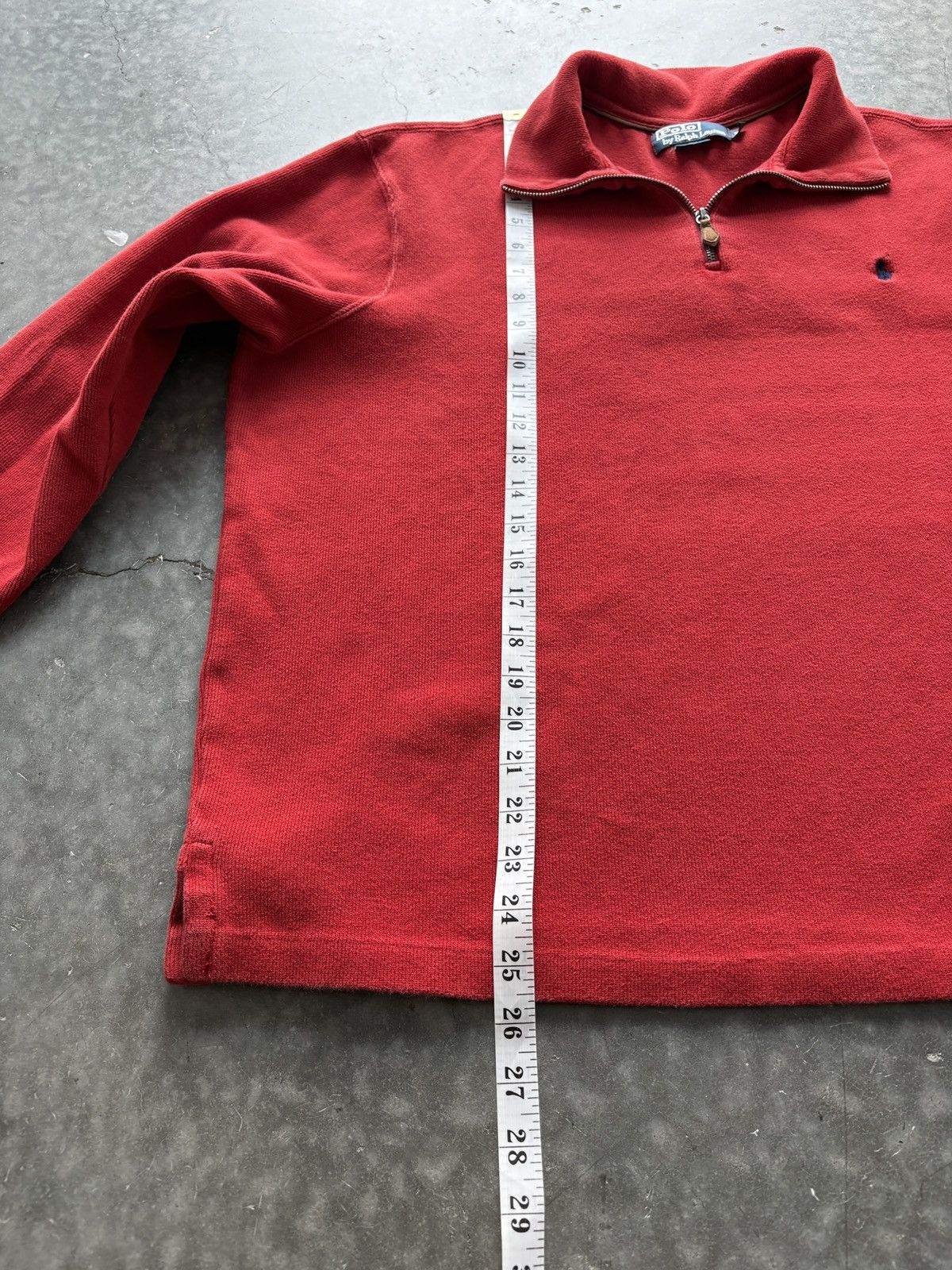 Polo Ralph Lauren Vintage Y2K Polo Ralph Lauren Quarter Zip Sweatshirt Size US L / EU 52-54 / 3 - 6 Thumbnail