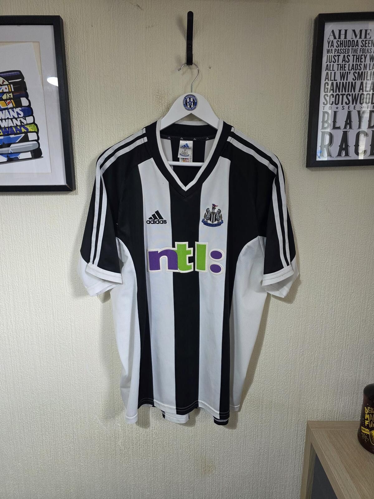Adidas Newcastle United 2001/03 Adidas Home Shirt - XL Size US XL / EU 56 / 4 - 1 Thumbnail