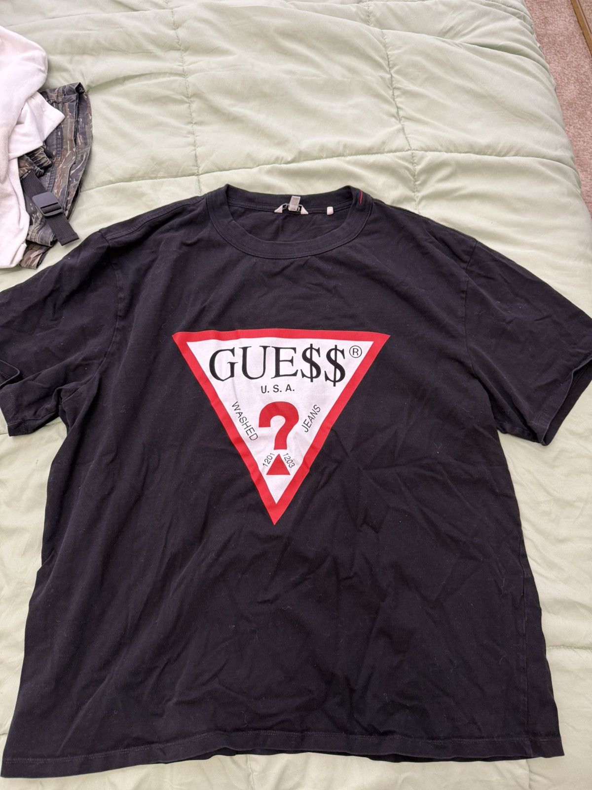 Guess ASAP Rocky Guess Tshirt Size US XL / EU 56 / 4 - 1 Thumbnail