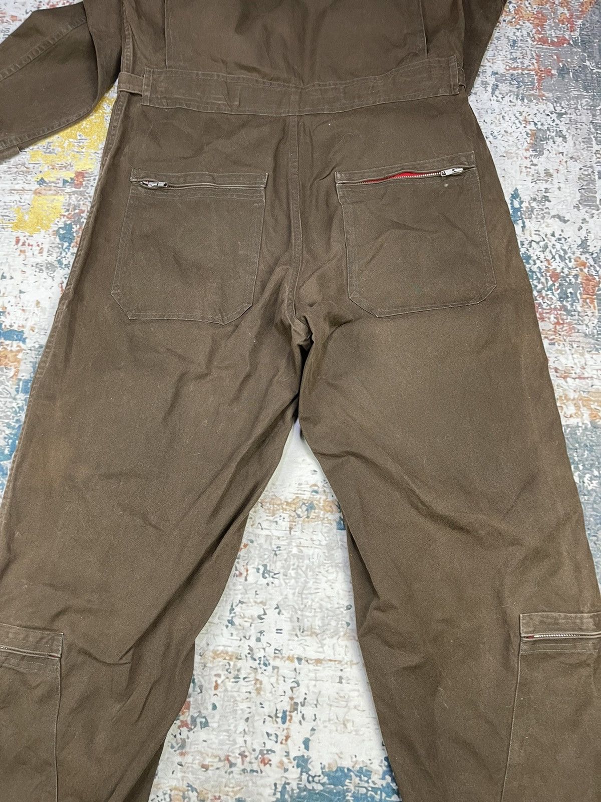 Japanese Brand SWARM Japanese Pilot Flightsuit Coveralls Size US 35 - 10 Thumbnail