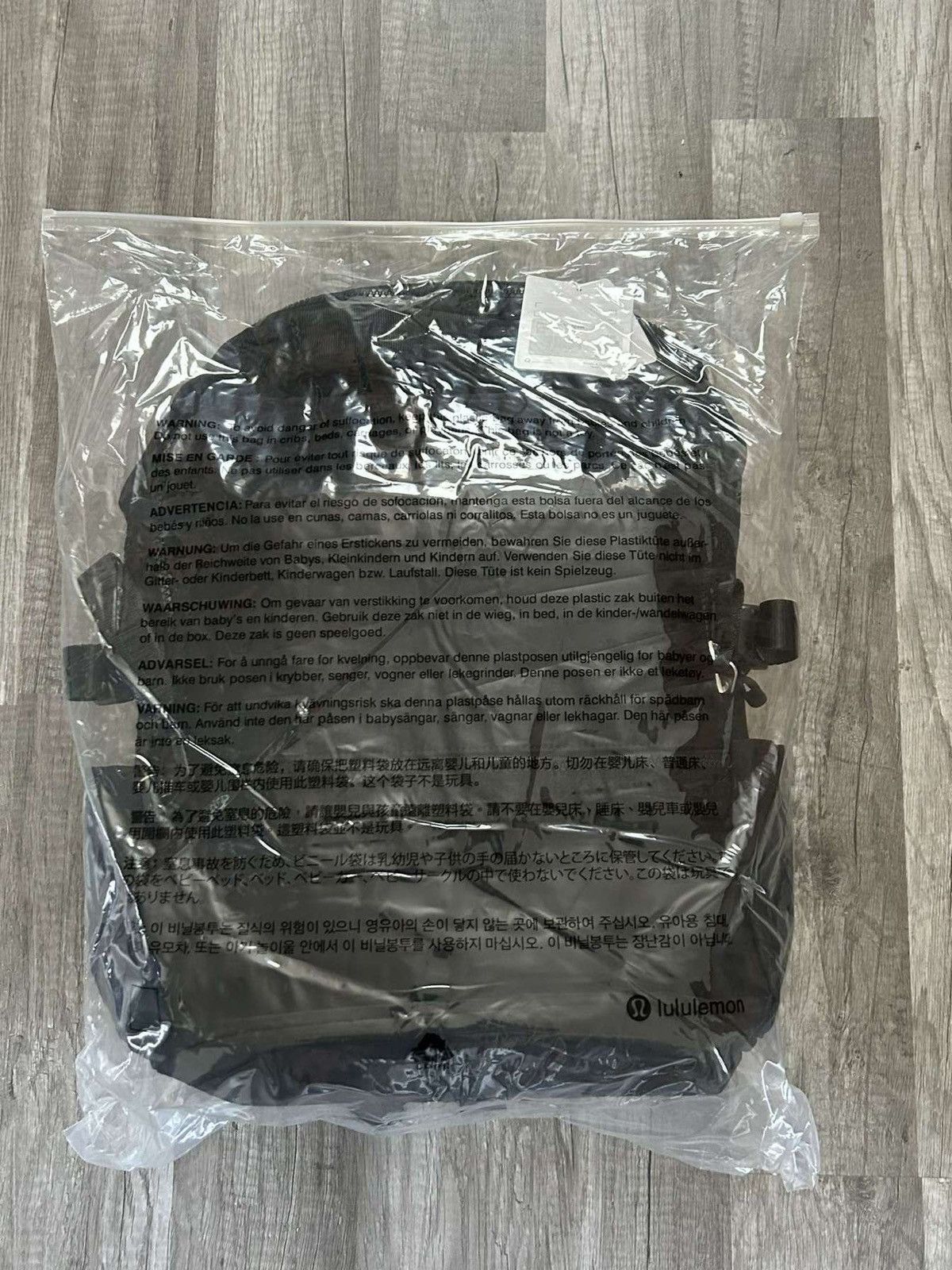 LULULEMON New Crew Backpack 22L Black New With Tags New Crew Backpack 22L *Logo | Men main image 2