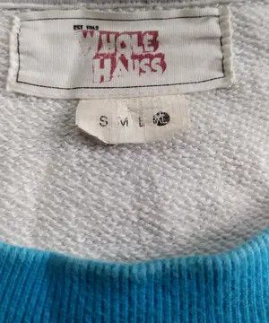 Vintage Vintage Whole Hauss Smurfs Raglan Sweatshirt Size US XL / EU 56 / 4 - 8 Thumbnail