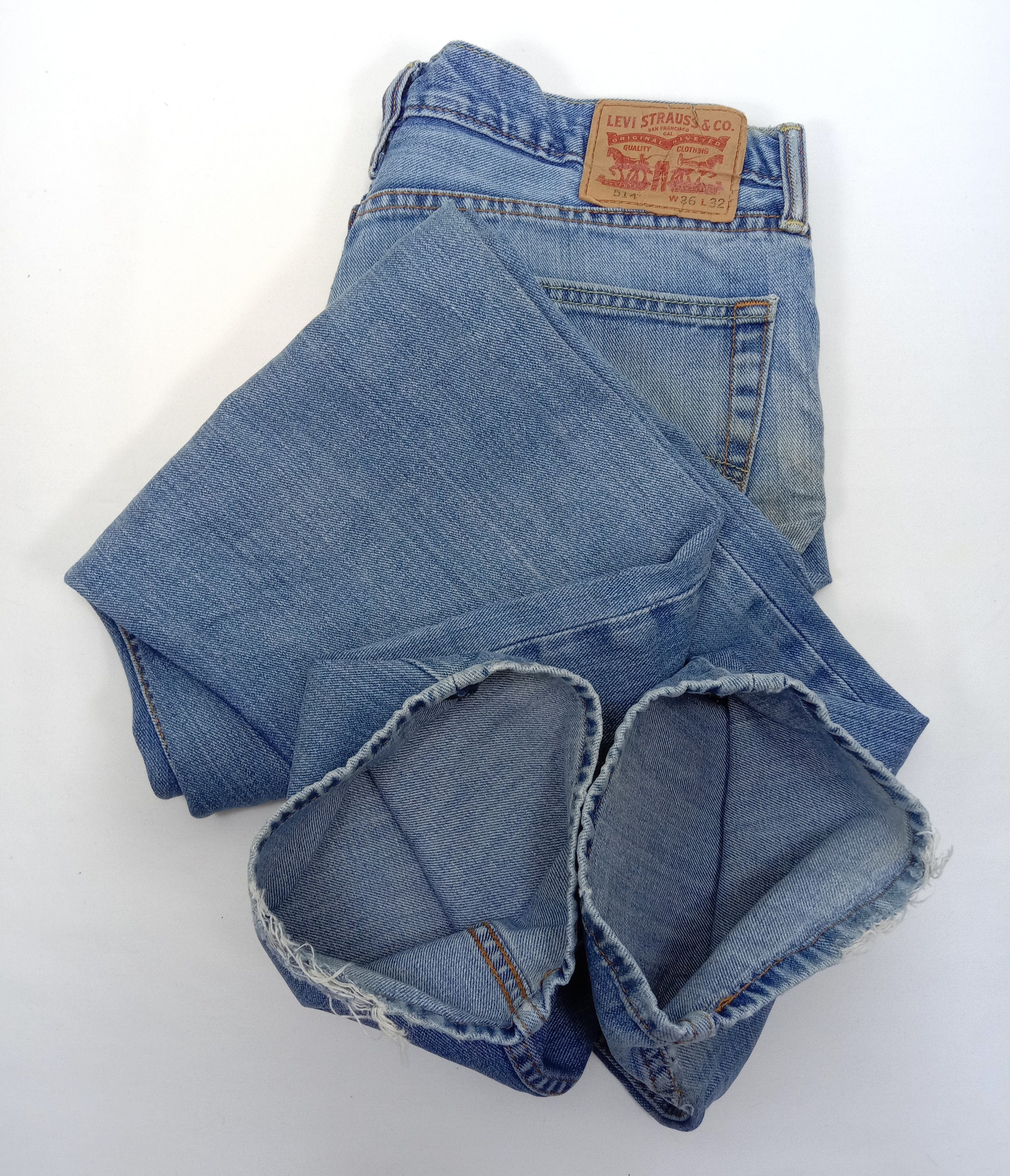 Levi's Vintage Levi's 514 Jeans Blue Wash Slim Straight Denim Size US 36 / EU 52 - 15 Thumbnail