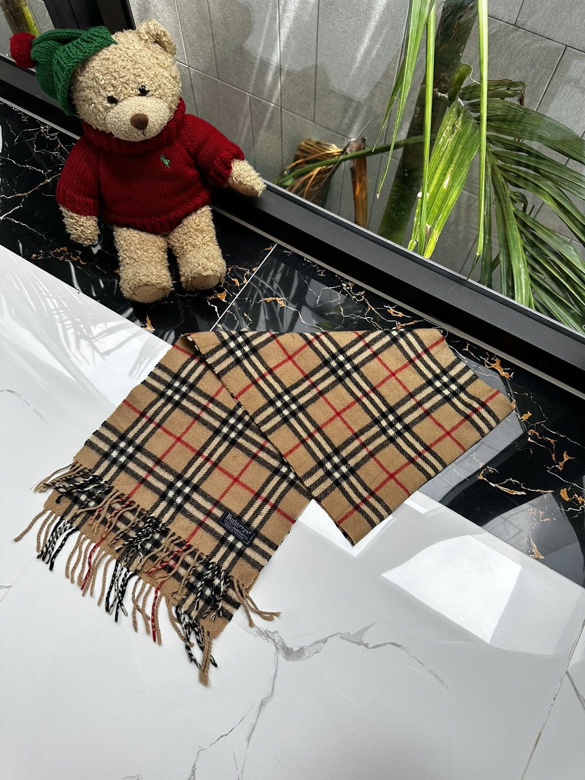 Vintage Burberry Scarf Muffller Wrap Accessories Authentic Winter Luxury Neckwear selling New Year