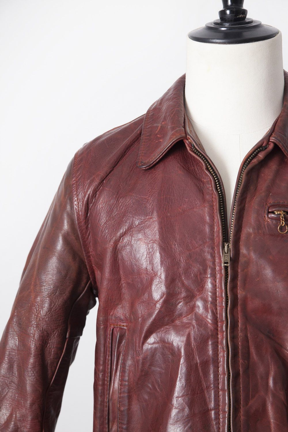 Aero Leathers Aero Highwayman horsehide leather jacket Size US S / EU 44-46 / 1 - 2 Thumbnail
