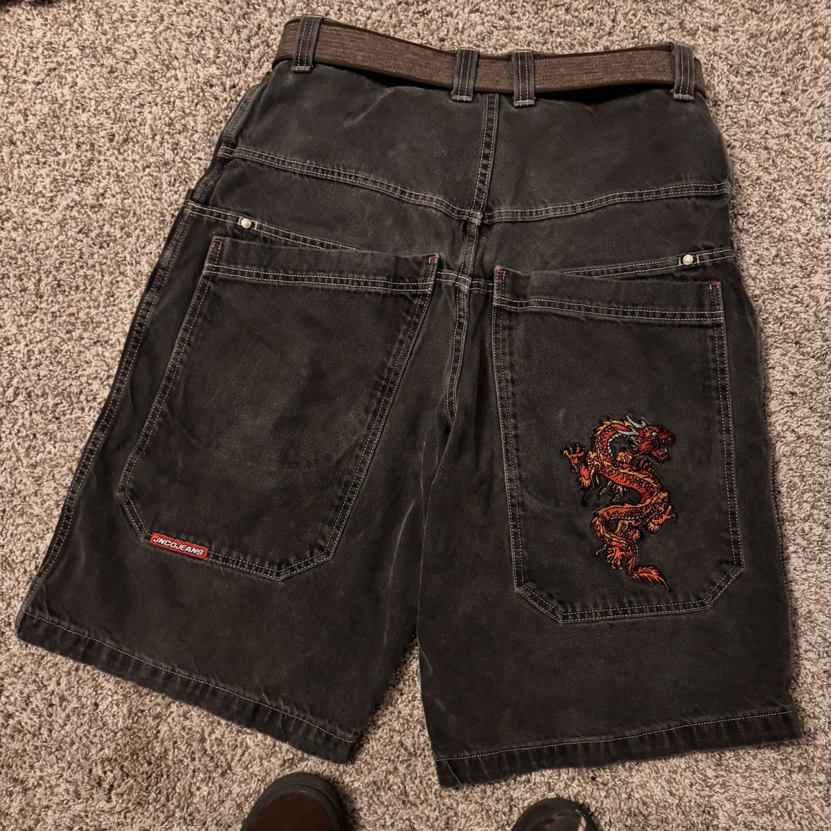 image of Jnco Dragons in Black, Men's (Size 36)