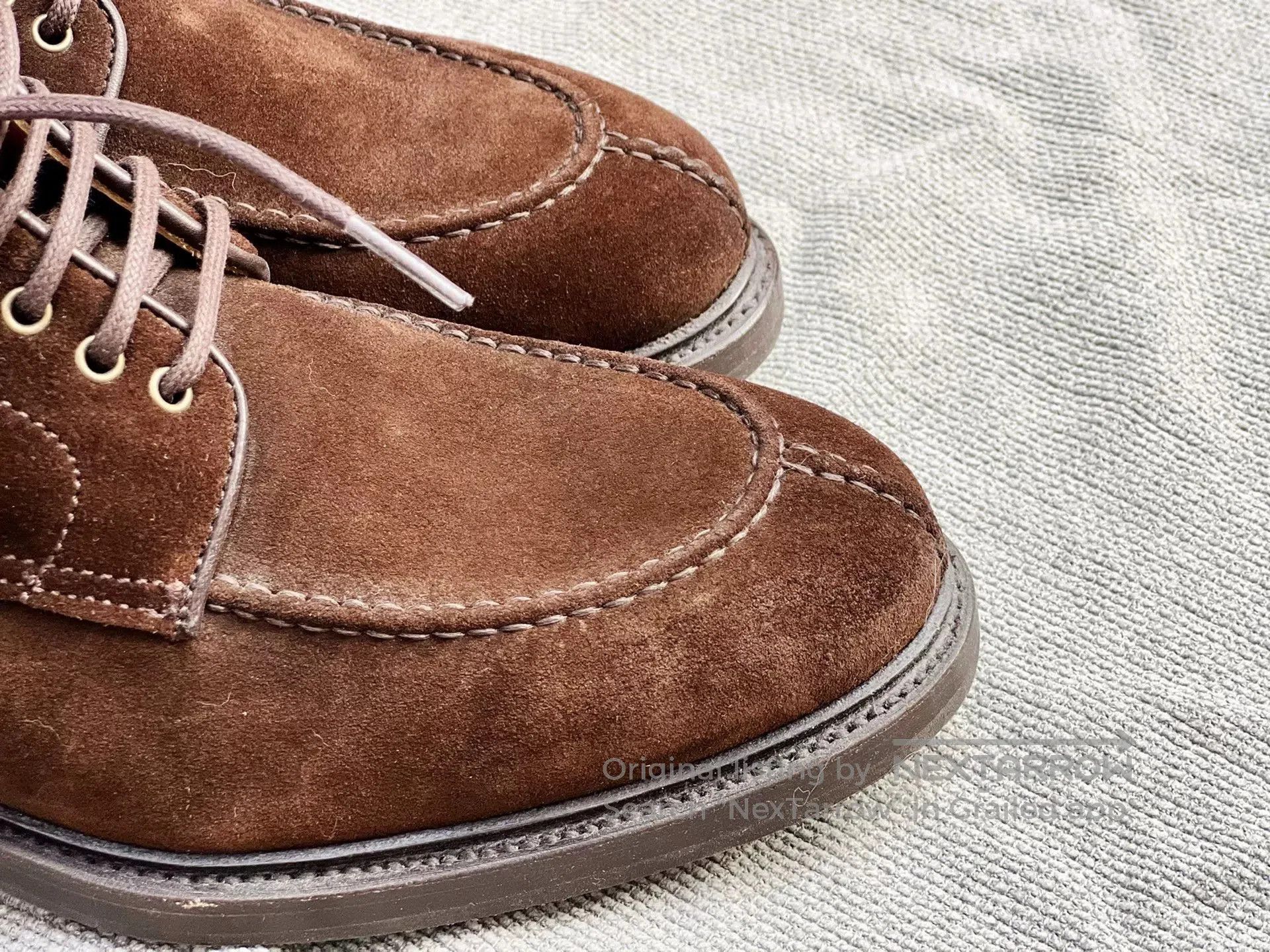 Berwick 1707 Berwick1707 Handmade Spanish Suede Tanker Boots. Size US 6 / EU 39 - 8 Thumbnail