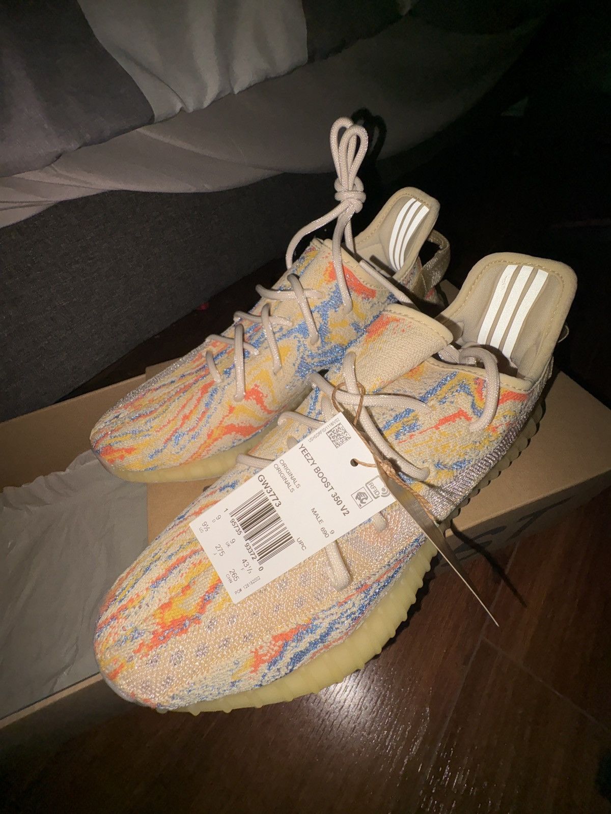 Adidas Yeezy Boost 350 V2 MX Oat Size US 9.5 / EU 42-43 - 5 Thumbnail