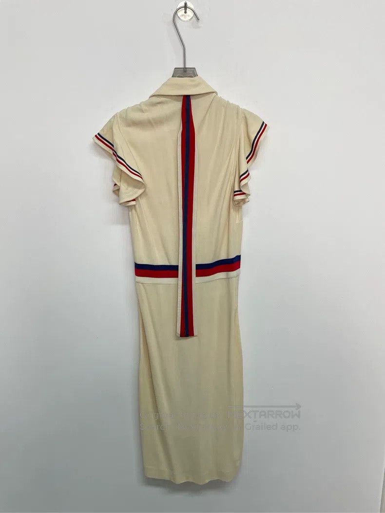 Gucci Gucci White lace dress Size M / US 6-8 / IT 42-44 - 2 Thumbnail