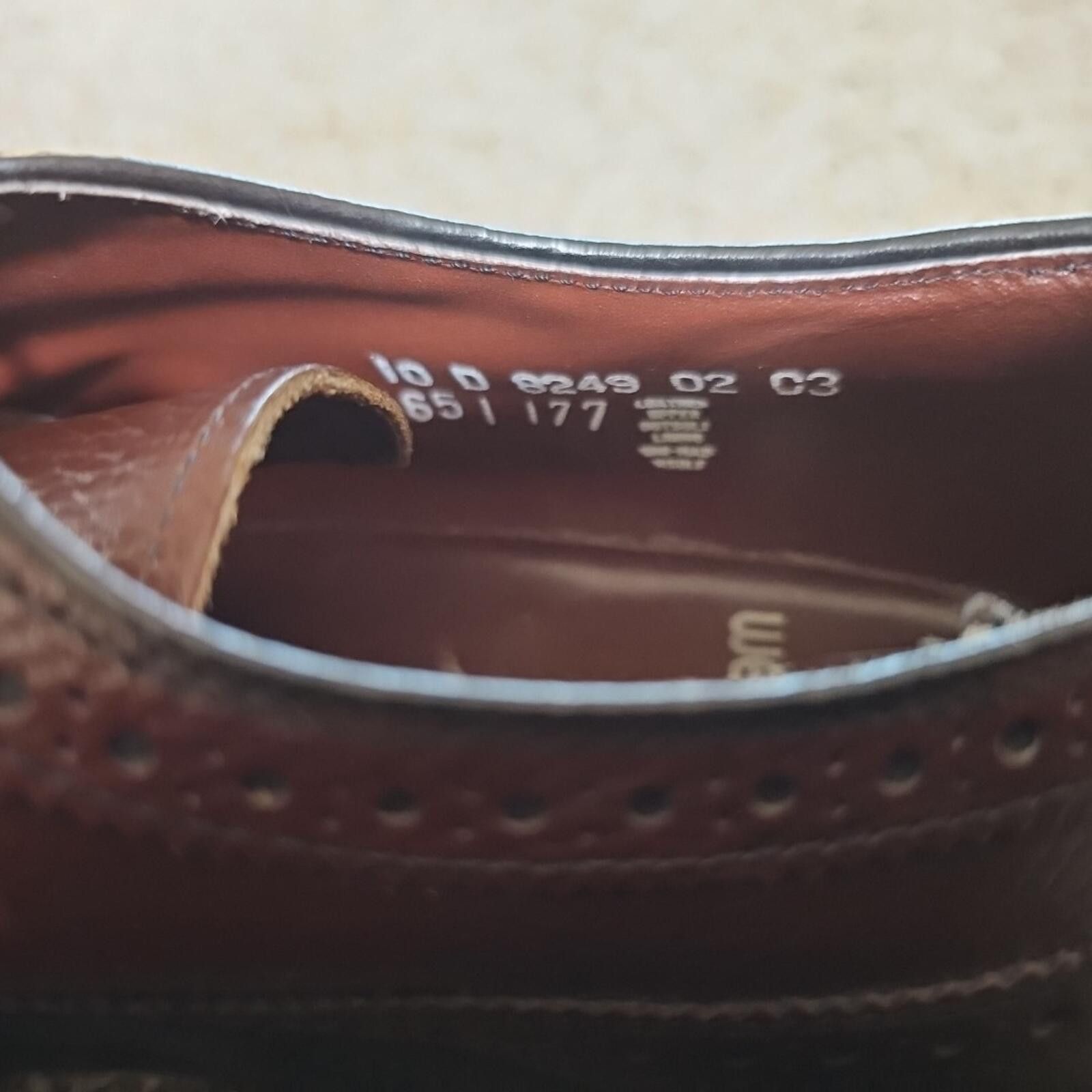 Other Weyenberg Sz 10 Wingtip Dress Shoes Size US 10 / EU 43 - 6 Thumbnail
