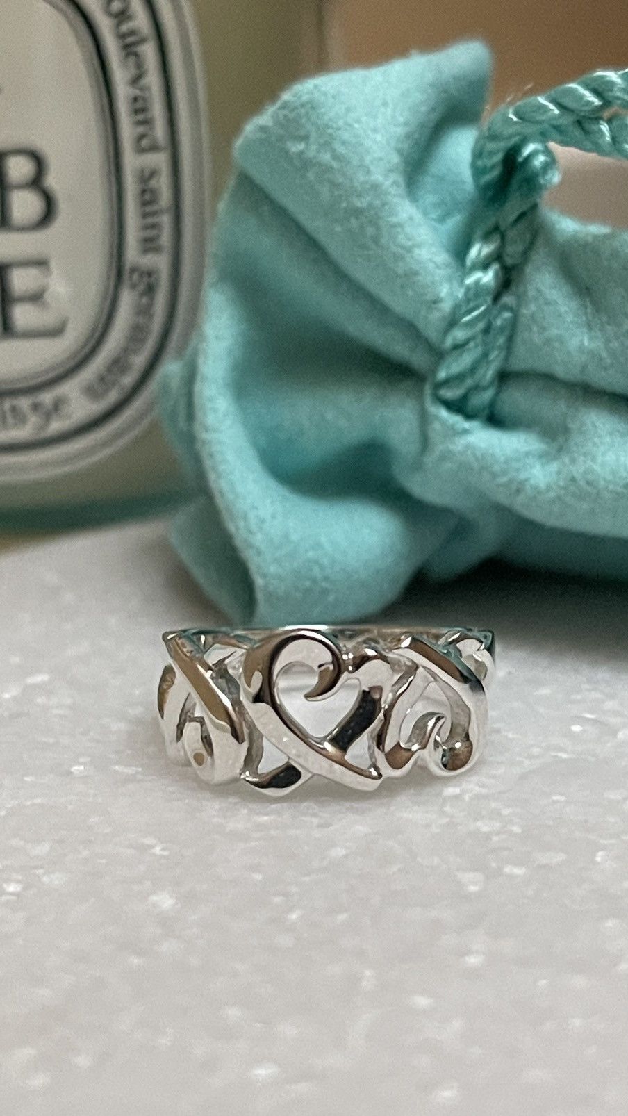 Tiffany & Co. TIFFANY & Co. Picasso Triple Heart Silver Ring Size 5.25NEW Size ONE SIZE - 21 Thumbnail