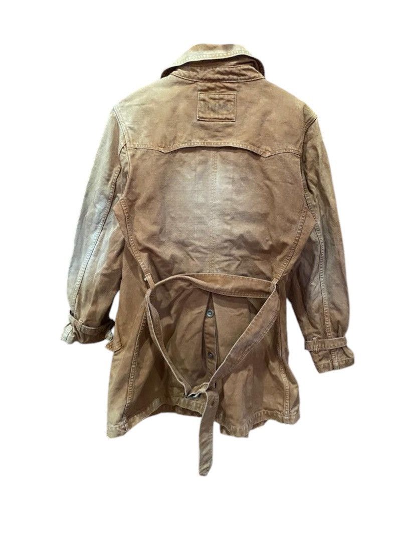 Other VINTAGE AGOSTO DUCK CANVAS DOUBLE BREASTED COAT Size US S / EU 44-46 / 1 - 2 Thumbnail
