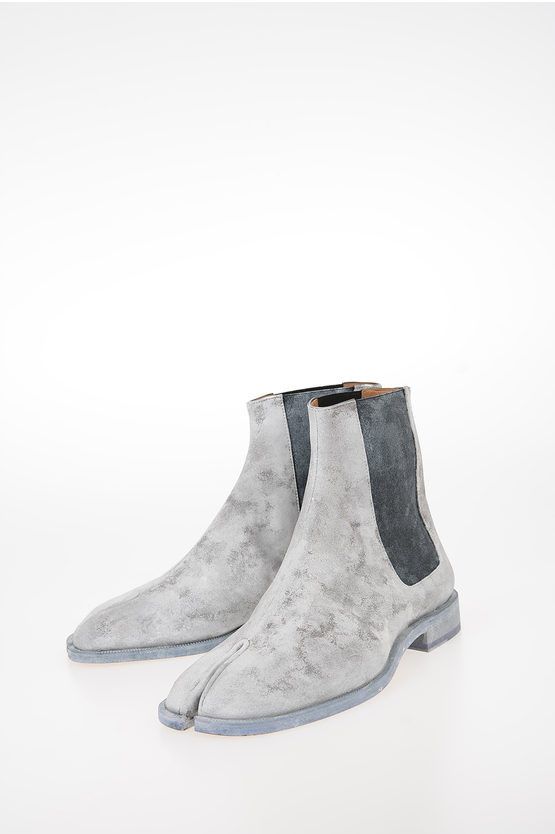 margiela paint splatter boots