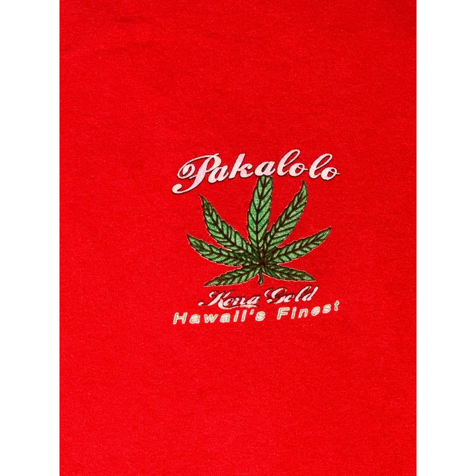 & Other Stories Pakalolo Kona Gold Hawaii’s Finest Red Tshirt Size Large Size US L / EU 52-54 / 3 - 4 Thumbnail