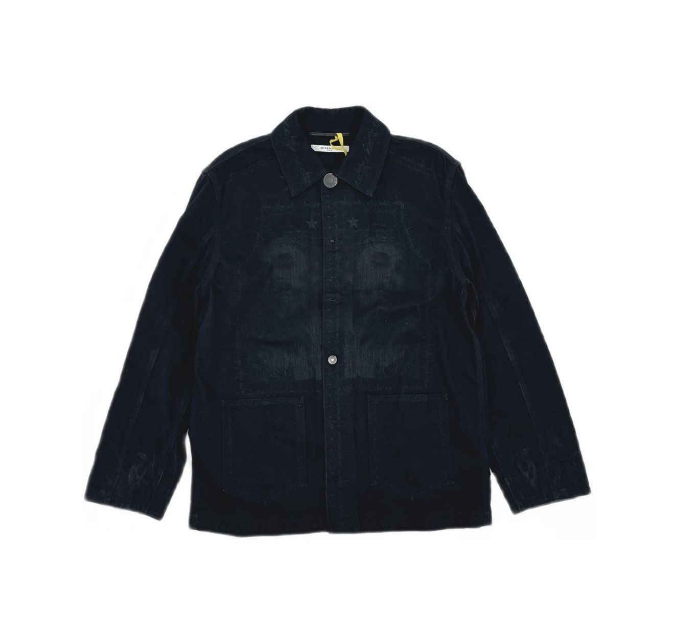 Givenchy Givenchy Jesus Graphic Denim Jacket Size US M / EU 48-50 / 2 - 2 Thumbnail