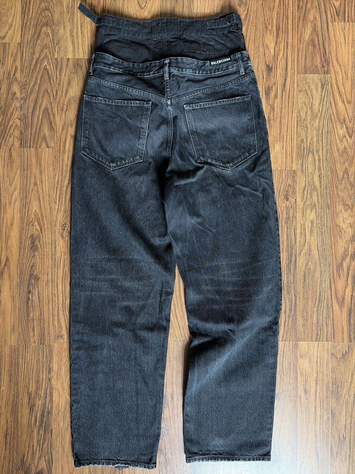 Balenciaga Balenciaga double denim jeans Size US 32 / EU 48 - 3 Thumbnail