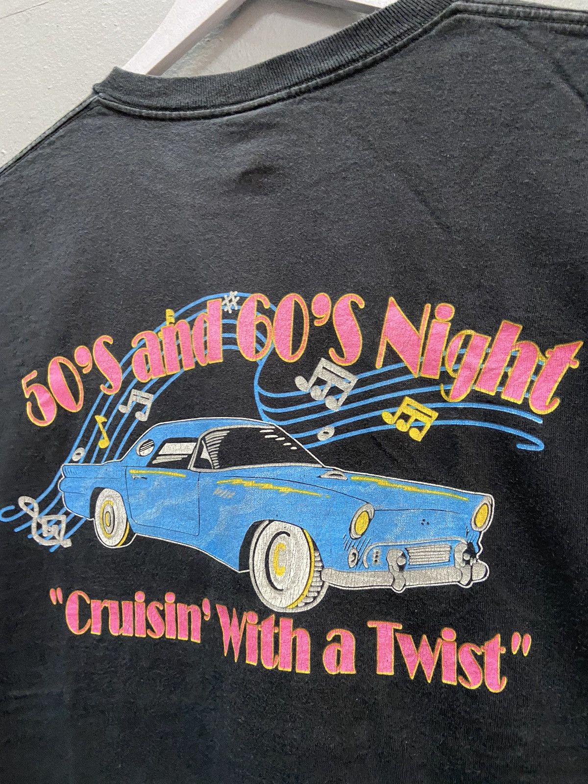 Vintage VINTAGE ROYAL CARIBBEAN INTERNATIONAL 50’s & 60’s NIGHT TEE Size US L / EU 52-54 / 3 - 7 Thumbnail