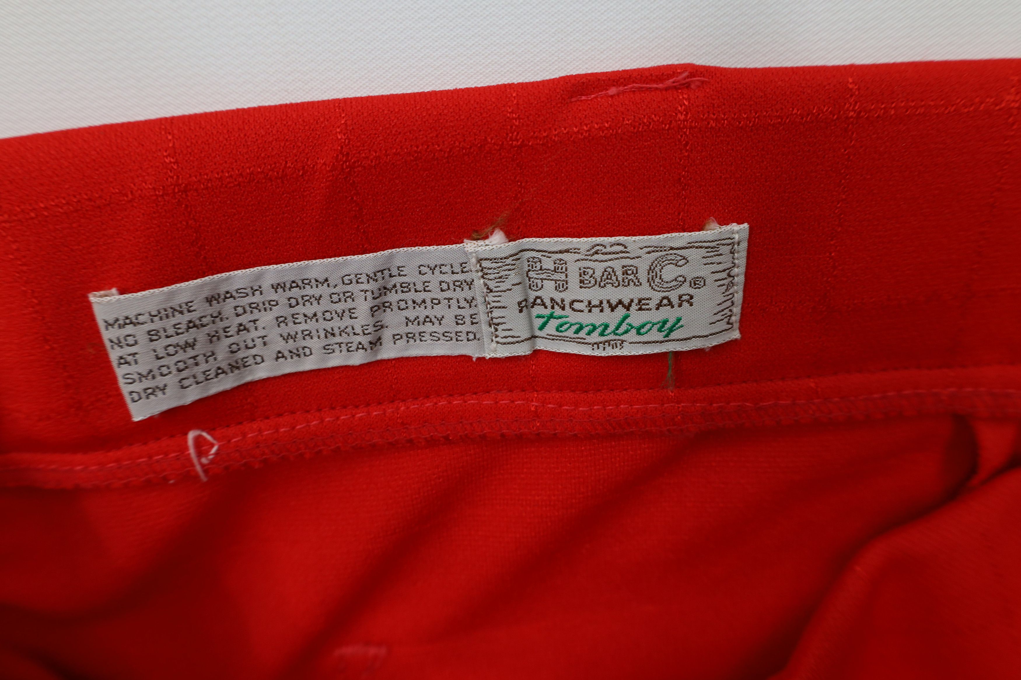 Vintage Vintage 70s Streetwear Knit Bell Bottoms Pants Plaid USA Size 32" / US 10 / IT 46 - 7 Thumbnail