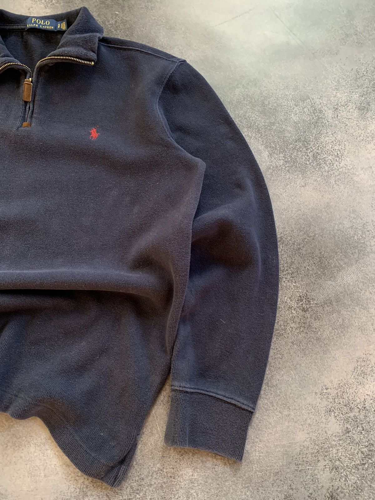 Polo Ralph Lauren × Vintage Vintage Polo Ralph Lauren Zip 1/4 Sweatshirt Old Money Y2K Size US S / EU 44-46 / 1 - 3 Thumbnail