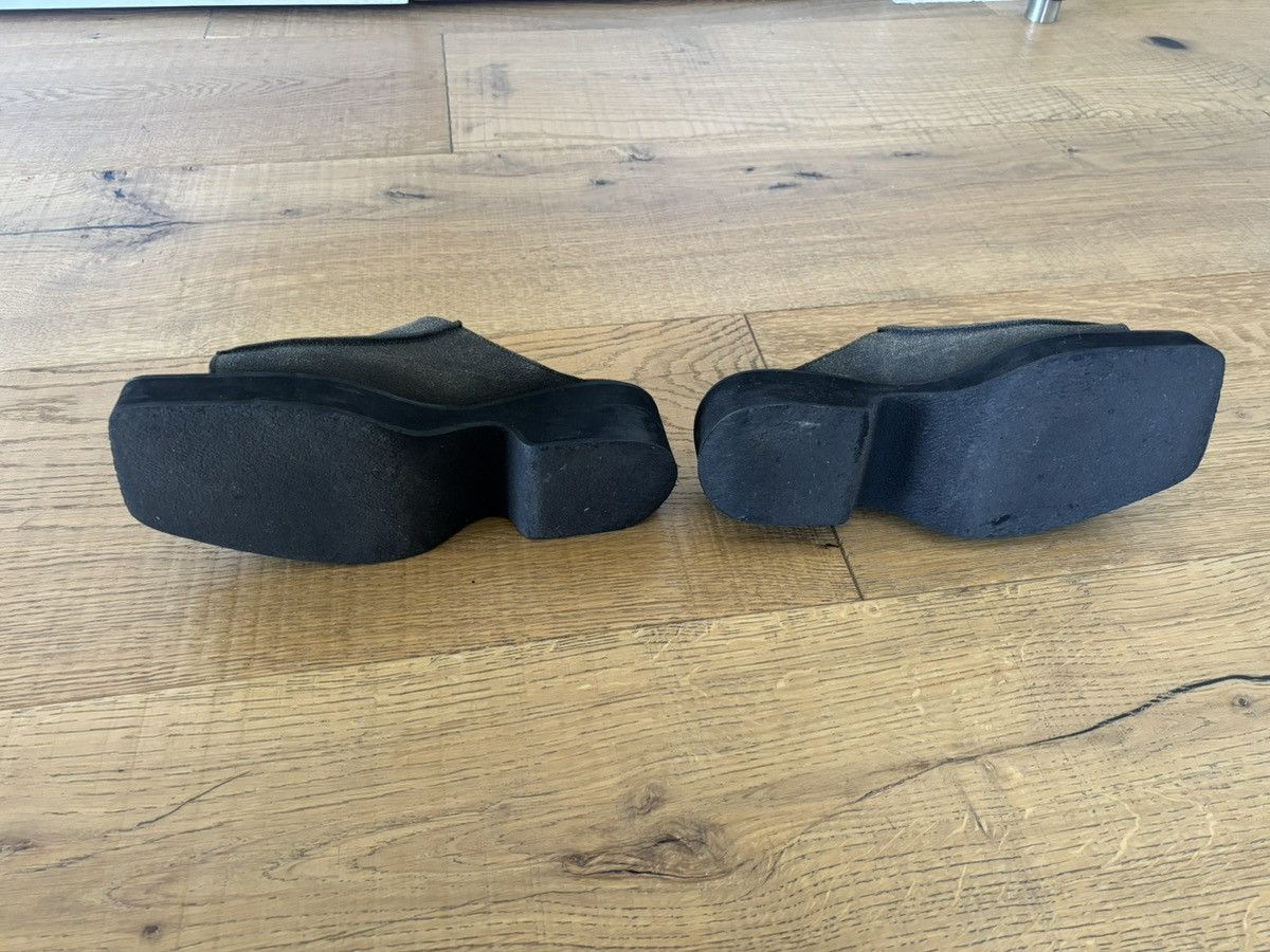 Eckhaus Latta Eckhaus Latta Grey Frame Sandals Size US 8 / IT 38 - 4 Thumbnail