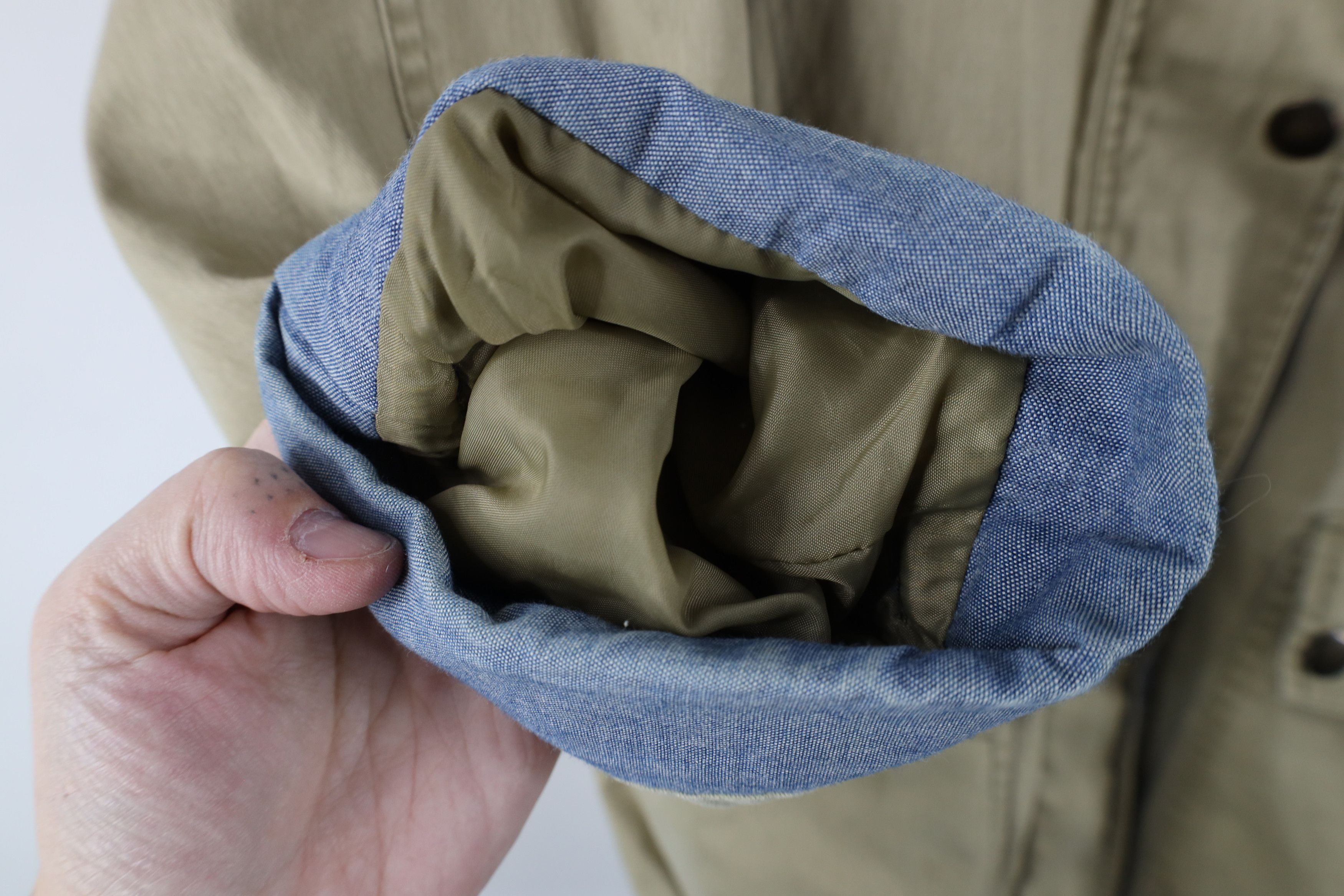 Vintage Vintage 90s Streetwear Oversized Stonewash Bomber Jacket Size M / US 6-8 / IT 42-44 - 6 Thumbnail