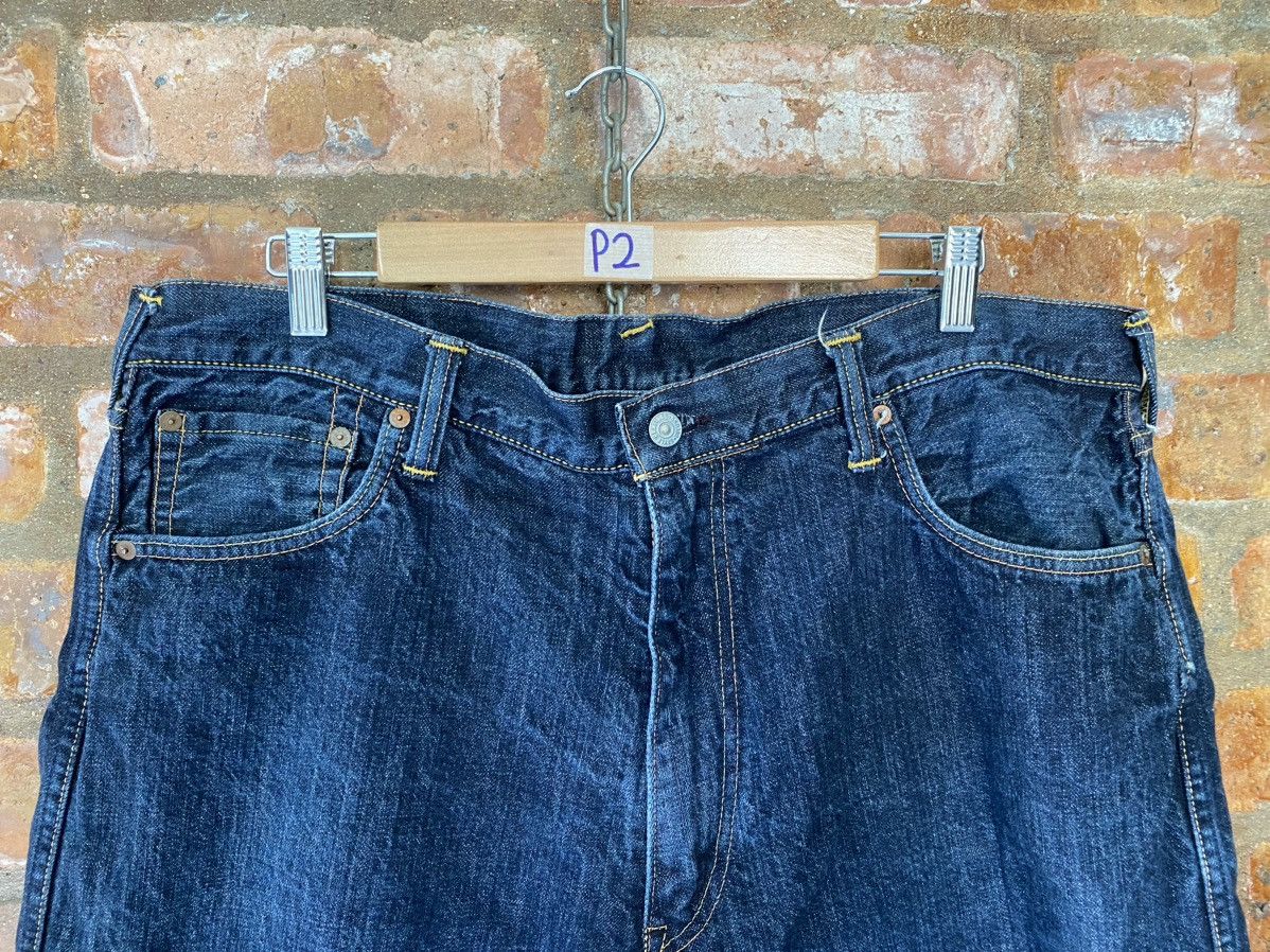 Evisu × Japanese Brand 2000s EVISU by Yamane denim short or 3/4 Size US 39 - 3 Thumbnail