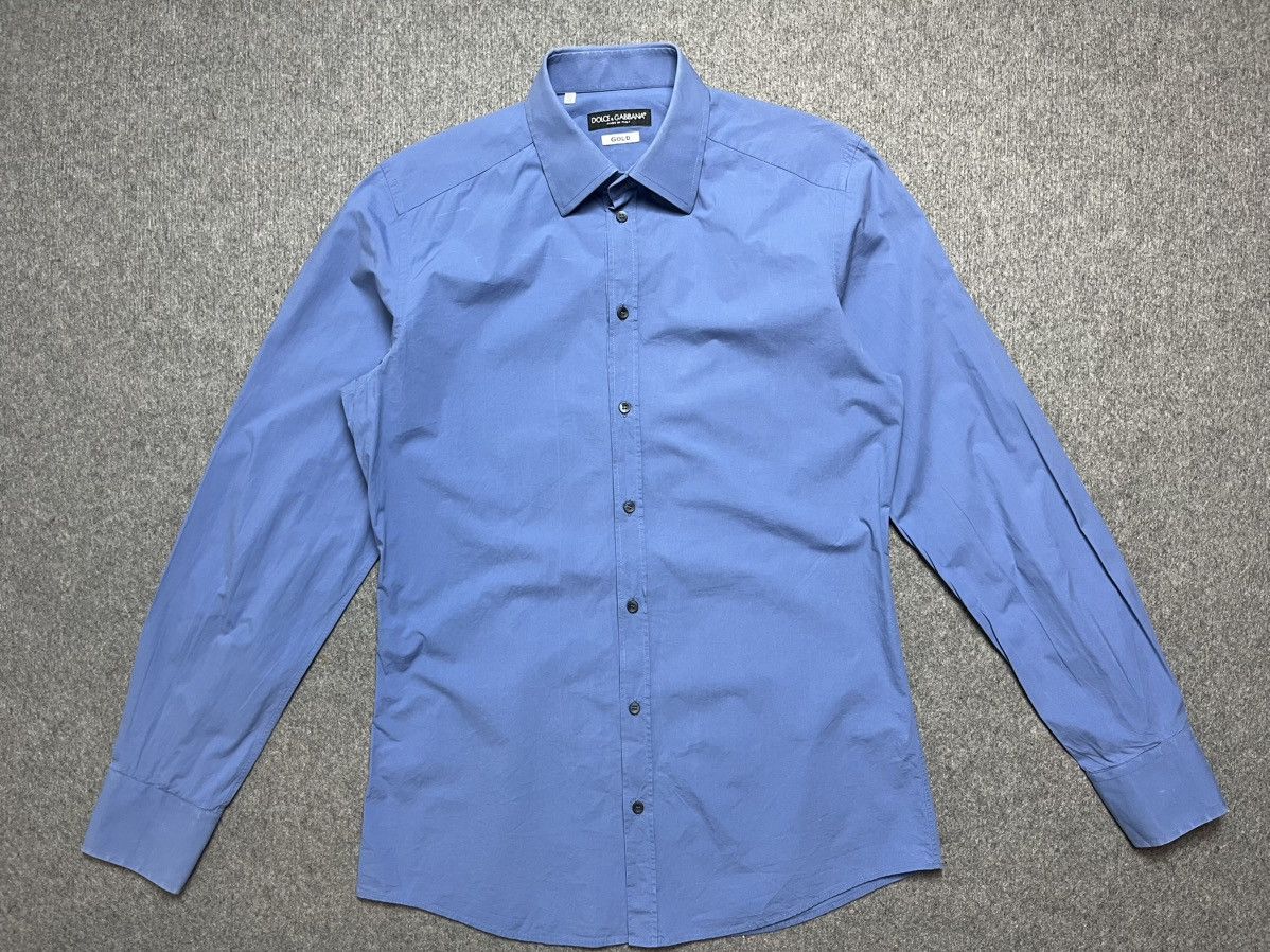 Dolce & Gabbana Dolce Gabbana Gold shirt Size US S / EU 44-46 / 1 - 2 Thumbnail