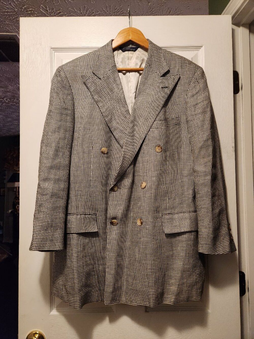 Polo Ralph Lauren polo Ralph Lauren mens 88%linen12%silk sport coat blazer 42R Size 42R - 1 Thumbnail