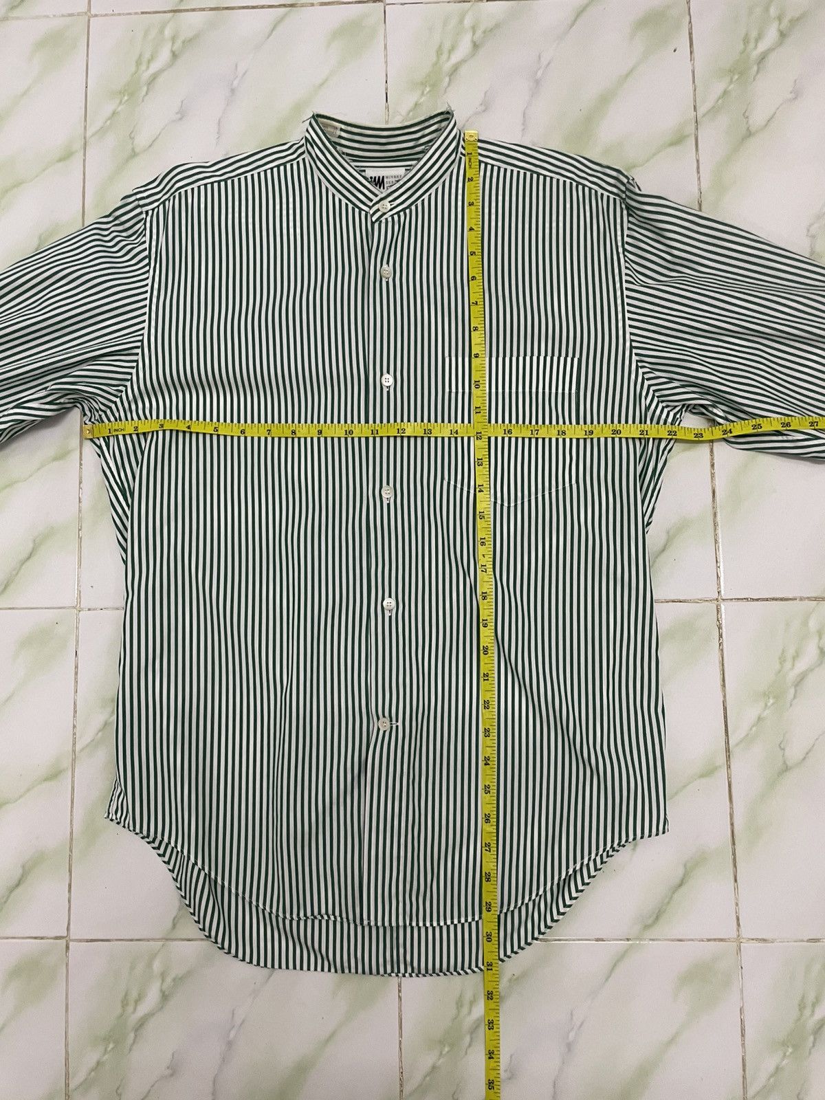 Issey Miyake Striped Design Shirt