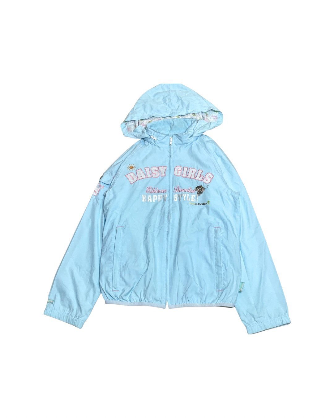 Japanese Brand Daisy Lovers Hibiscus Paradise Happy Style Light Jacket Size M / US 6-8 / IT 42-44 - 2 Thumbnail