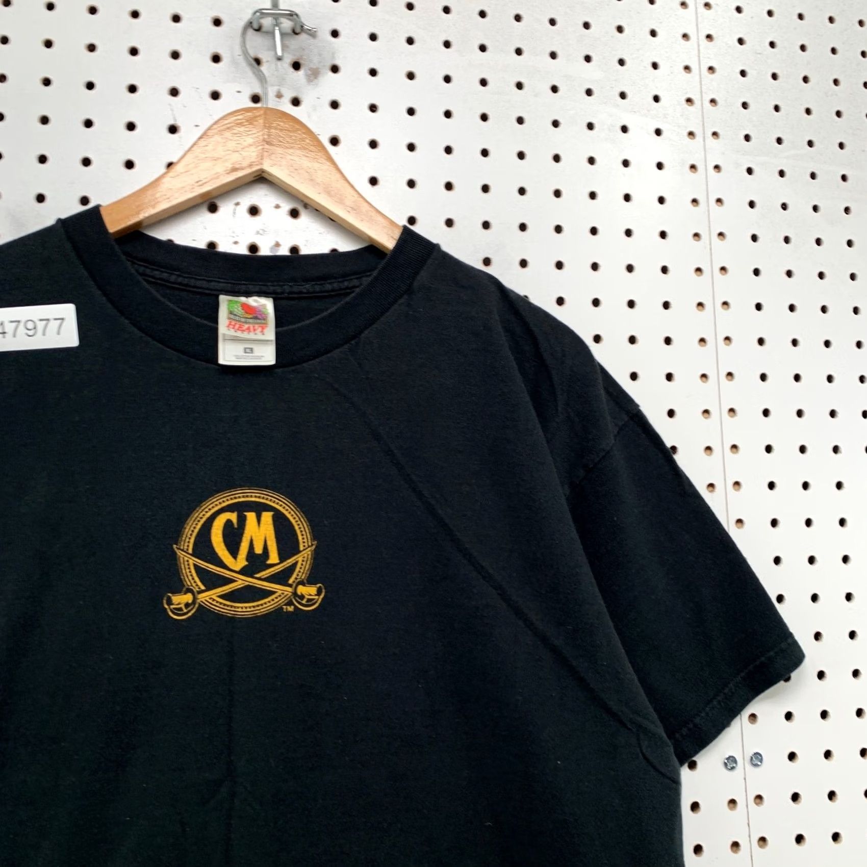 Fruit Of The Loom VINTAGE Captain Morgan Shirt Mens XL Black Graphic Liquor Pirates Crew Neck T-Shirt Shirt Mens XL Black Graphic Pirate Liquor Size US XL / EU 56 / 4 - 6 Thumbnail