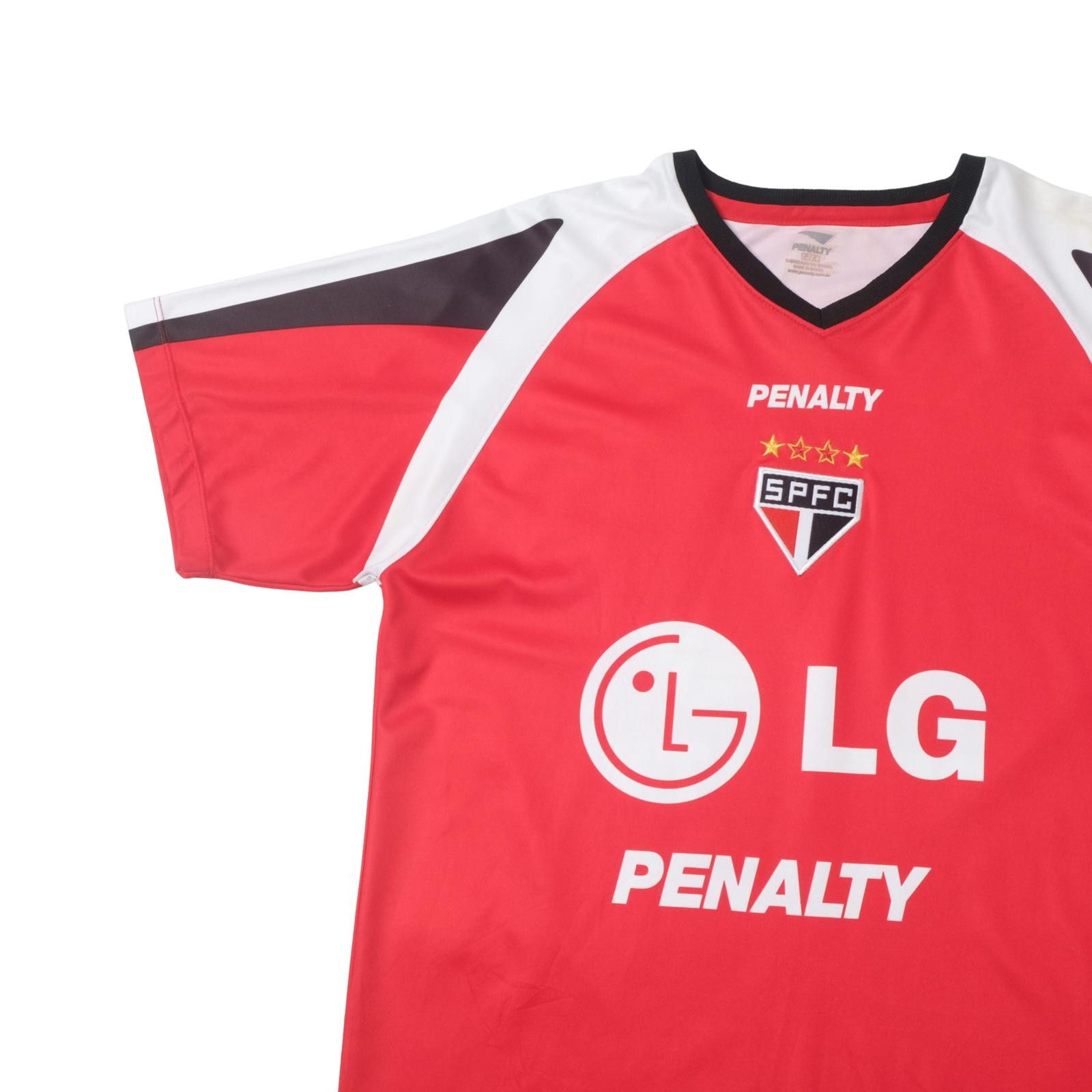 Penalty 2000/01 Sao Paulo Training Shirt (M/L) Size US M / EU 48-50 / 2 - 3 Thumbnail
