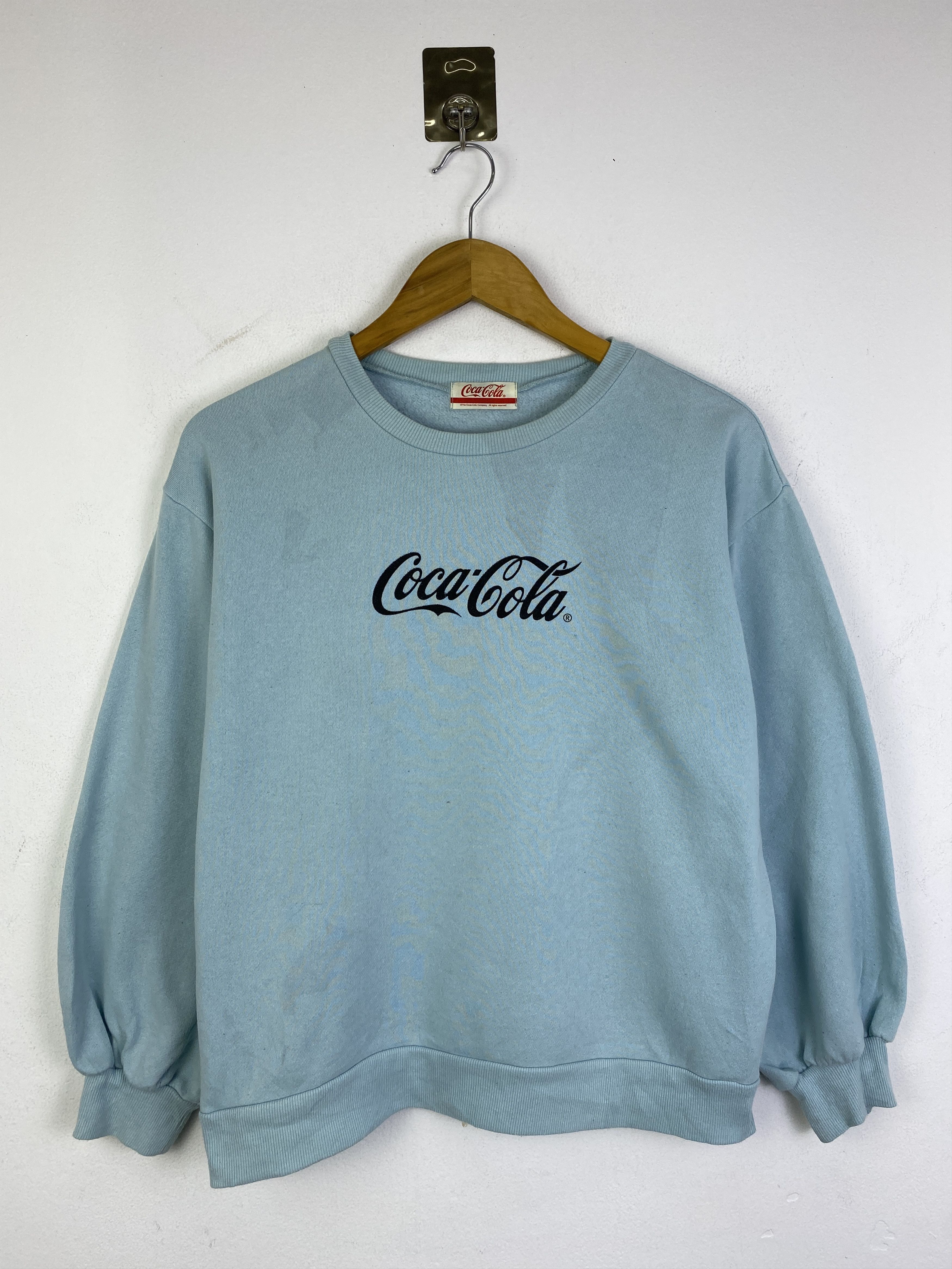 Coca Cola Vintage Coca Cola Backhit Pullover Sweatshirt SH0275 Size US L / EU 52-54 / 3 - 3 Thumbnail